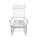 BALCONY PORCH ADULT ROCKING CHAIR - WHITE W49540379