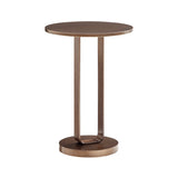 Tareel Antique Bronze Round Accent Table B050P364436