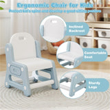 Kids Activity Table with Abundant Storage - Concave Shelf Side Pen Slots 64158096