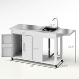 Outdoor Grill Table 51061188
