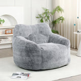 Bean Bag Chair, Bean Bag Sofa Chair with Armrests Stuffed High-Density Foam, Lazy Sofa Comfy Chairs 10531454