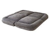 Convertible Fold-Out Single Sofa Bed,Gray,the Left Part of the Complete Product. W244P289256