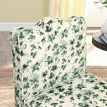 ZUN Flannel single dining chair with soft seat cushion and backrest, no armrests, matching pillow can be W487P221665