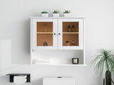Upgraded Bathroom Wall Cabinet Over The Toilet Storage Cabinet Wall Mounted Storage Cabinet Wooden T3785P356591