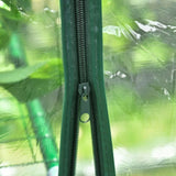 4.7' x 4.7' x 6.4' Mini Walk-in Greenhouse Kit with 3 Tier Shelves 88697344