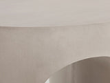 Outdoor MGO Round with U-Shape Side Table, Light Grey N773P369074E