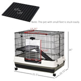 ZUN Hamster Cage/small animal cage/Pet cages （Prohibited by WalMart） 55357730