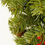 ZUN 6ft Upside Down Hanging Quarter Tree, Christmas tree hanging from the ceiling, Xmas Tree with 300 PX307764AAF