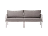 3 Piece Patio Conversation Sets, Modern Outdoor Patio Sectional Furniture Set with Square Coffee N780P199459W