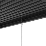 8640E Louver Pergola 10x19FT Aluminum Frame & Steel Louvers W2089P187625
