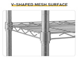 6-layer display rack with adjustable layer spacing, freely combinable and detachable, featuring a 79314671