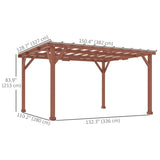 Outdoor Wooden Gazebo 86186734