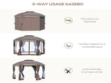 2' x 12' Round Outdoor Gazebo 52126617