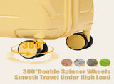 28" Large Suitcase, ABS Hardshell, Upgraded Crack-Resistant Iron Handle, Combination Lock, 360&deg W2787P536187