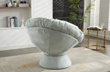 Oversized Swivel Accent Chair, 360 Swivel Barrel Chair, Papasan Chair for Living Room Bedroom W1752P200977