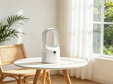 12.99 Inch Bladeless Desk Fan, 6-Speed USB Rechargeable, Quiet Portable Tower Fan, Easy to Clean & 02938268