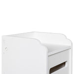 ZUN Bathroom Storage Cabinet with One Door Model Two White 08791029