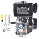 10HP 4Stroke Single-Cylinder Diesel Engine 418CC 6300W Recoil 3600RPM Air Cooled 97953838