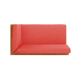 BRAVA X-BACK RIGHT CORNER BENCH, RED 57968.00RED