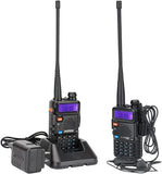BAOFENG Radio Portable Walkie Talkie UV-5R, Handheld Ham Radio Long Range High Power, Rechargeable 66964050