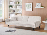 Minimalist style, straight-line corduroy sofa suitable for sitting and lying in the living room and W1658P251978