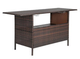 Modern Stylish And Beautiful Bar Table Brown Gradient 15049020