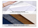 self Adhesive 12" Carpet Tiles Peel and Stick Floor Plank Mat Non-Slip 77145145