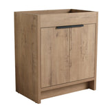 30" Freestanding Bathroom Cabinet Without Basin & 2 Soft-Close Cabinet Doors ,Only W999113509