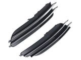 Pair Front Bumper Fog Light Grille fit for Audi A6 2.0L 2.8L 2012-2015 4G0807681 14715585