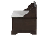 Shoe Bench, Retro Shoe Storage Bench with Safe Soft-Close Devices, Storage Chest with Hidden Storage 87869983