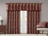 Jacquard Curtain Panel Pair B03598093