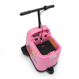 ZUN 12V Kids Ride On Box, Electric Box Car with High-Low Speeds, Variable Speed Throttle, MP3, USB, W2181P162601