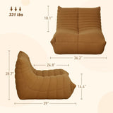 ZUN Floor Chair、Recliner sofa （Prohibited by WalMart） 90140820