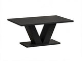 47.2" Modern Dining Table for 4, Rectangular Kitchen Table for Dining Room & Living Room 32180703