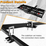 Trailer Hitch Cargo Carrier Rack 500 Lbs, Heavy Duty Steel Hitch Cargo Rack, 60" X 24" X 14" Folding 88236123