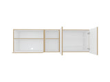 Wall Cabinet, 2 Doors, 4 Shelves B097P296857