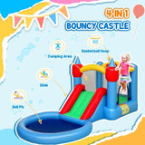 Kids PlayhouseInflatable Water Slide Bounce House 37899217