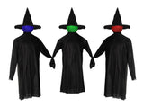 63 in Lighted Halloween Witch Decoration with 3 Witches, Color-Changing Heads and Scary Sounds, 88275864