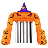 10.4x11.6ft Giant Halloween Inflatable Pumpkin Arch - 7 LED Lights, Built-in Blower for Easy 37333632