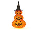 5ft Halloween Collapsible Pumpkin Decorations 100 LED Lights 42040861