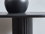 Length 59.1 Inch Entryway Table for Living Room,Narrow Console Table with Unique Stainless Steel W2582P406099