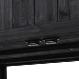 TOPMAX Patio 35.4''x17.7''x37.4'' Mini Wood Cold Frame, Compact 2 Doors Garden Greenhouse with N717P229026B