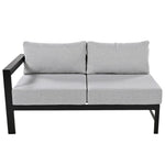 ZUN U-shaped multi-person outdoor sofa set, suitable for gardens, backyards, and balconies. 76031371