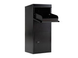 Anti-Theft Package Delivery Box with Code Lock, Galvanized Steel Parcel Drop Box for Outdoor Porch 67911465