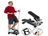 S025 Aerobic Fitness Step Air Stair Climber Stepper Exercise Machine New Equipment Silver--Replace 04526985
