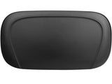 Trash Can, 20.1 Gallon Plastic Step Garbage Bin with Foot Pedal Lid, Black 12646660