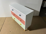 Kids 3 Drawer Dresser, Baby Nightstand for Bedroom, Storage Cabinet for Toddler Child for Living 25977899