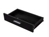 Black modern simple hair desk, multi-layer storage, large storage space W33163005