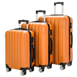 3-in-1 Multifunctional Large Capacity Traveling Storage Suitcase Luggage Set Orange 97788148