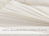 3 Piece Pre Washed Down Alternative Comforter Set with 2 Shams 09054762